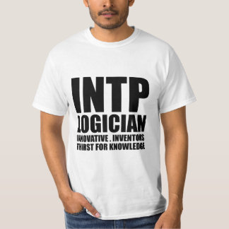 Camisa T do Introdução ao Logista INTP