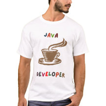 Camisa T do Java Developer Men
