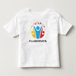 Camisa T do logotipo FedSERVES Toddler