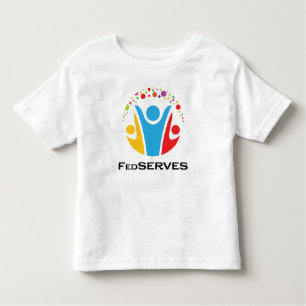 Camisa T do logotipo FedSERVES Toddler