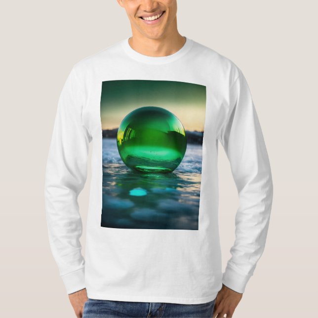 Camisa T do logotipo Neon Green Xbox - Efeito fuma (Frente)