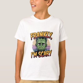 Camisa T do monstro do Halloween Frankenstein