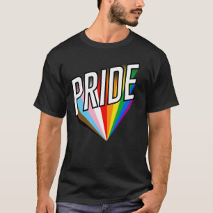 Camisa T do Orgulho de Progresso