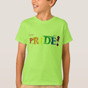 Camisa T do orgulho do arco-íris LGBT