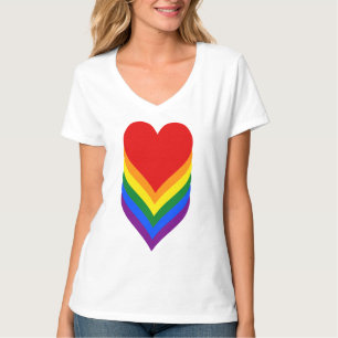 Camisa T do orgulho LGBT