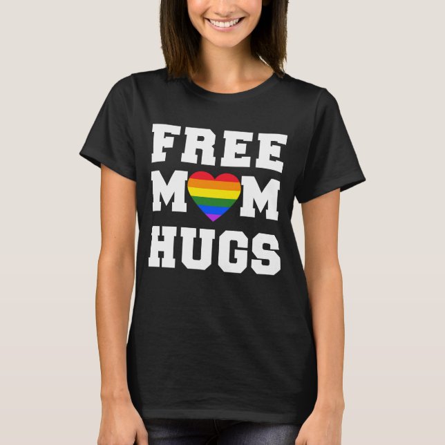 Camisa T do Orgulho LGBTQ da Mãe Livre (Frente)