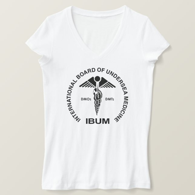 Camisa T do pescoço feminino (Frente do Design)