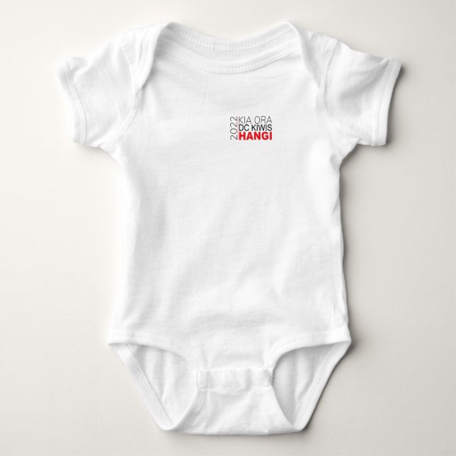 Camisa T do pescoço feminino - Hangi (Frente)