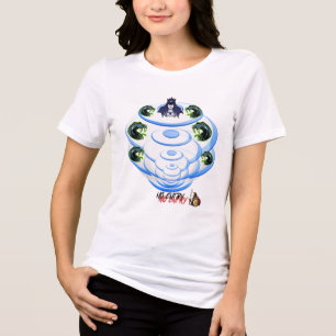 Camisa T do Portal Anime de Entrada - Ajustado Gra