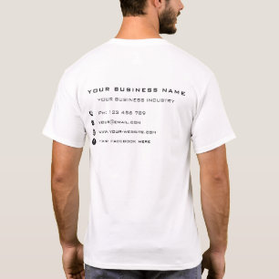 Camisa T do Promocional profissional personalizado