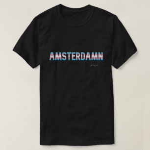 Camisa T do Sinalizador Transgênero do Orgulho de