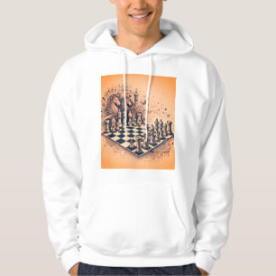 Camisa T do Sketch do Chessboard em Movimentos Est