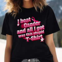 Camisa-T do Sobrevivente de câncer de fita rosa,Lu