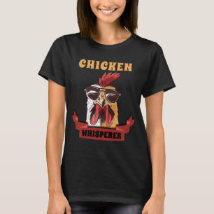 Camisa T do Sussurro de Frango Engraçada Fazenda