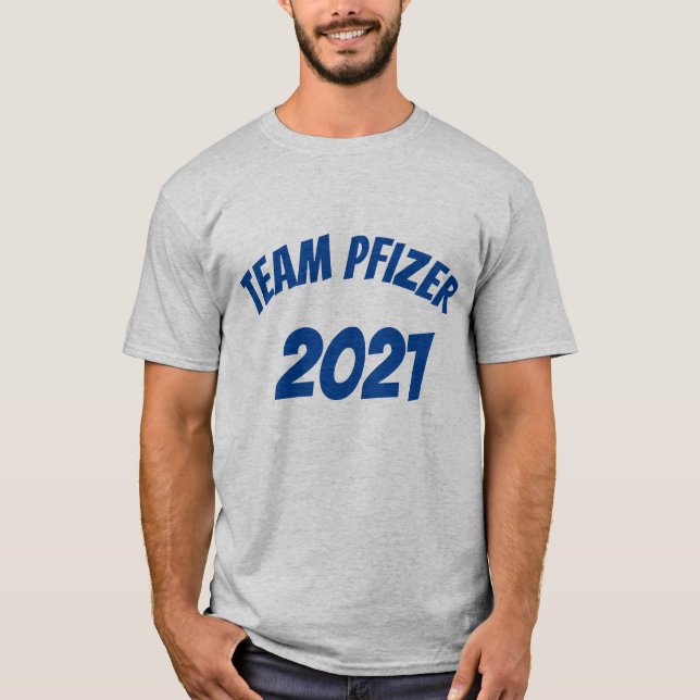 Camisa T do Team Pfizer 2021 (Frente)