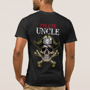 Camisa T do TIO T do Partido Pirata