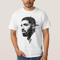 Camisa T Do Ventilador Do Pescoço Redondo Branco -