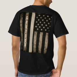 Camisa T EMS de linha branca fina personalizada