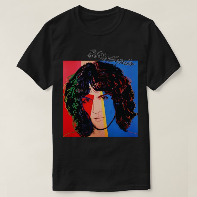 Camisa T Essencial Billy Squier (Frente do Design)