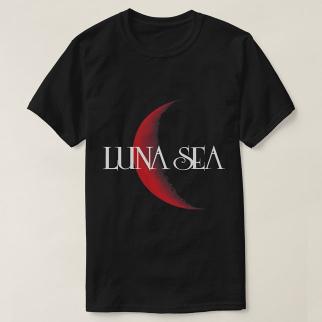 Camisa T Essencial do Mar de Luna (Frente do Design)