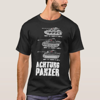 Camisa T essencial do PANZER ACHTUNG