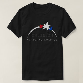 Camisa T-Estilo Solar Eclipse Total 2024