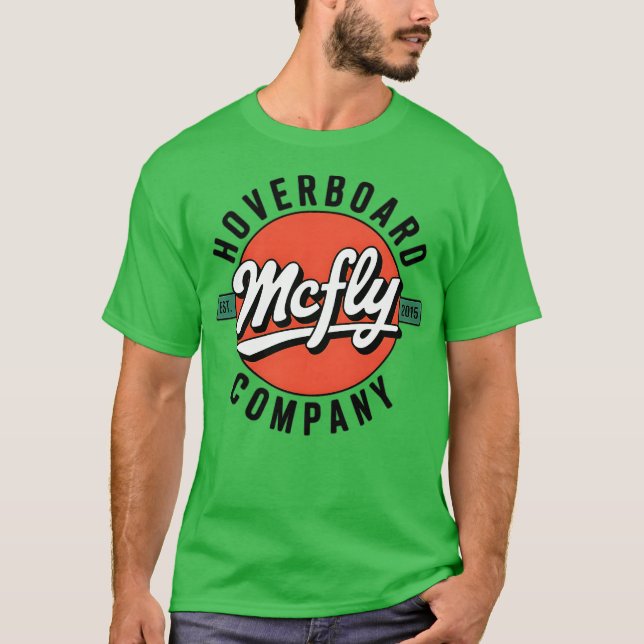 Camisa T-Fi Retroativa - McFly Hoverboard Company  (Frente)