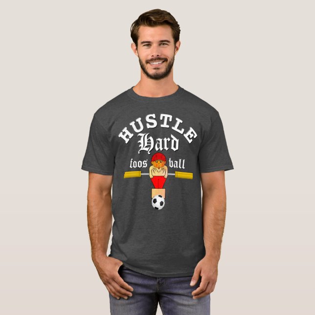 Camisa T-Foosball de Duro Hustle (Frente Completa)
