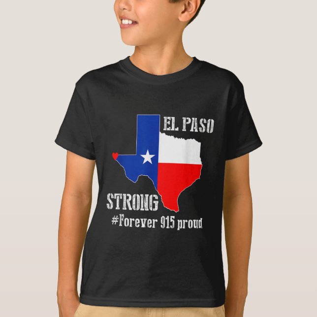 Camisa T Forte De El Paso, Orgulhoso 915 (Frente)