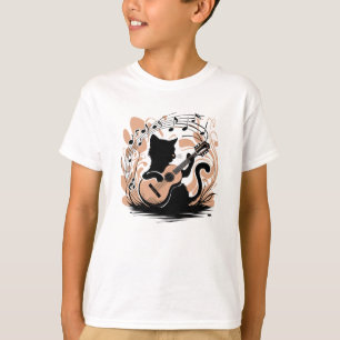 Camisa T - Gato Preto