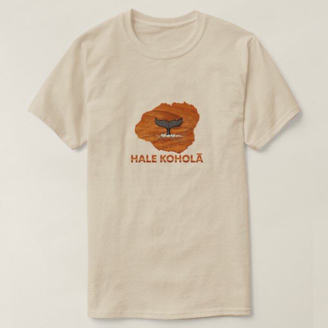 Camisa T-Hale Kohola - Areia (Frente do Design)