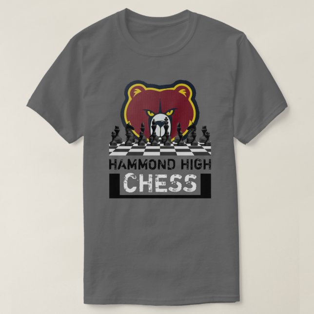 Camisa T HAMMOND HIGH CHESS (Frente do Design)