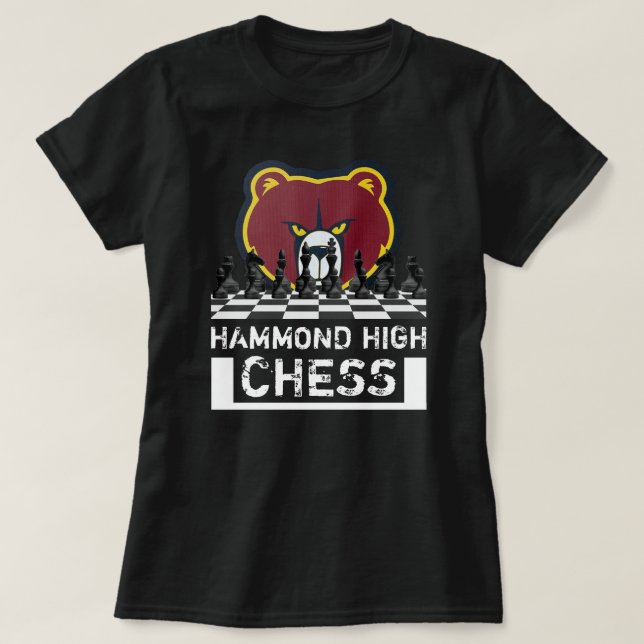 Camisa T HAMMOND HIGH CHESS (Frente do Design)