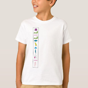 Camisa T HIEROGLYPH Crianças