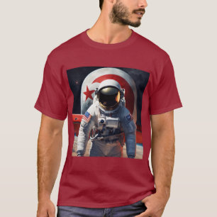 Camisa T Impressa - Ajustado Regular, Respirável S