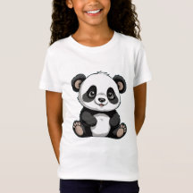 Camisa T Impressa Panda