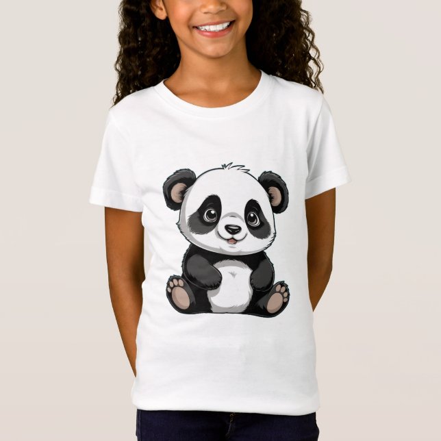 Camisa T Impressa Panda (Frente)