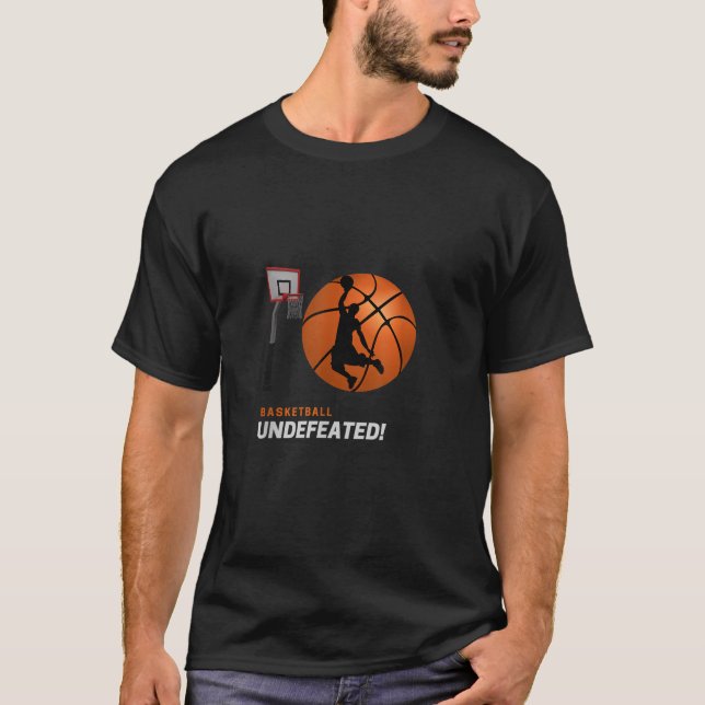 Camisa T Inderizada De Basquete (Frente)