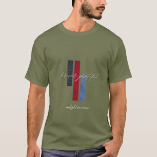 Camisa T Inspiracional e Sensível