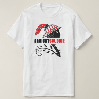 Camisa T inspirada pelo guerreiro soldado antigo