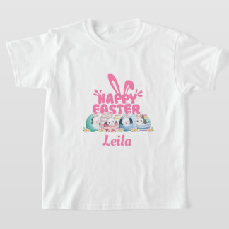 Camisa T-Kids de Tema de Páscoa Personalizada