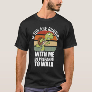 Camisa T Lenta em Execução
