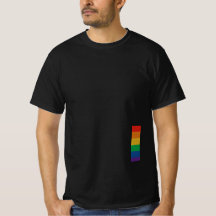Camisa T LGBTQ do Orgulho Arco-Íris