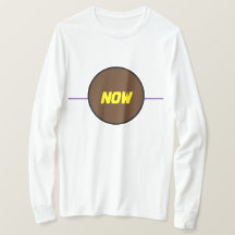 Camisa T marrom do Karamo 