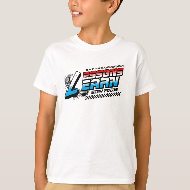 CAMISA T MASCULINA INFANTIL FOCUS LESSONS LEARN JE (Frente)