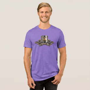 Camisa-T (masculino) Bella+Canvas, Tri-Blend