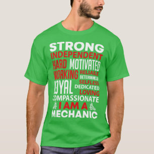 Camisa T Mecânica Mecânica Forte e Independente do