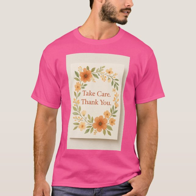 Camisa T - Mensagem Simples, Grande Impacto (Frente)