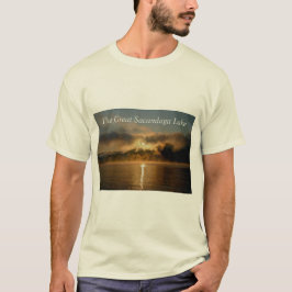 Camisa T - O lago Sacandaga Excelente, Adirondacks