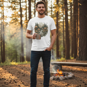 Camisa T-Paisagem Montanha